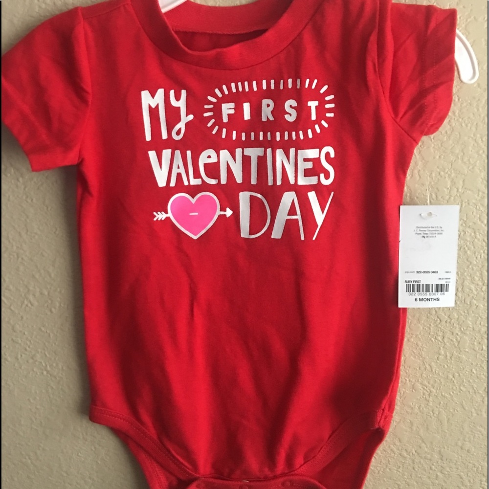 My First Valentines Day Onesie